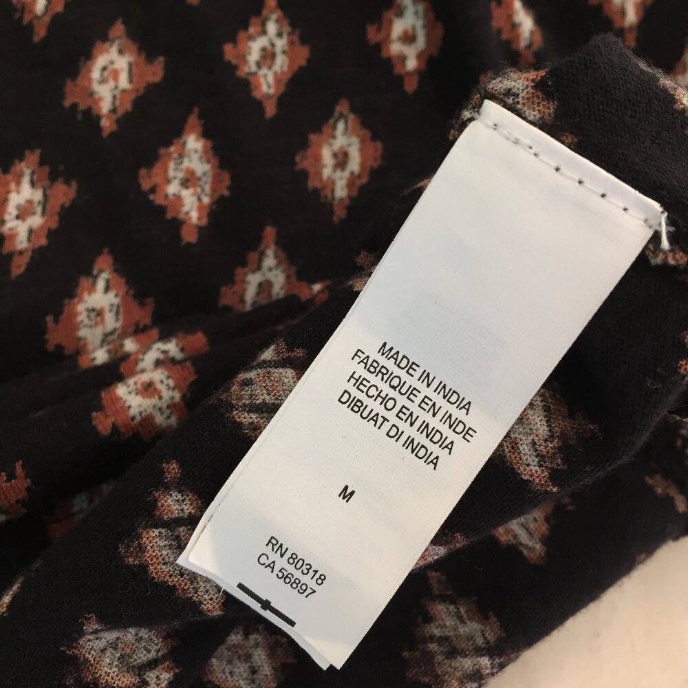 Lucky Brand Embroidered BoHo top (NEW) - Picture 14 of 15